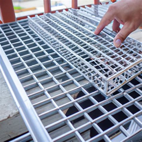 how to install aluminum grates